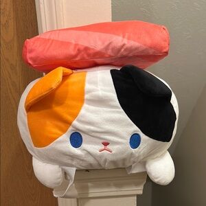 Round1 21 inch Sushi Cat Plush Backpack